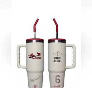 Stan Musial St. Louis Cardinals 40 oz cup SGA from 6/22/24 at Busch Stad…